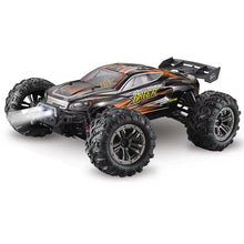 Load image into Gallery viewer, Q903 1/16 2.4G 4WD 52km/h High Speed Brushless RC Car Desert Truck Vehicle Models - Green/ Orange - GP TOYS
