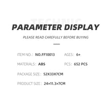 Load image into Gallery viewer, Ferrari Building Blocks Set Bricks Racing Model Car Gift 652 Pcs