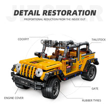 Load image into Gallery viewer, Wrangler Building Blocks Set Bluetooth & Controller Double Control Model Car Gift 532 Pcs