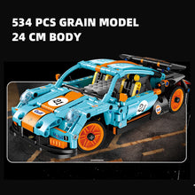 Load image into Gallery viewer, Porsche 911GT Building Blocks Set Bricks Bluetooth & Controller Double Control Model Car Gift 534 Pcs