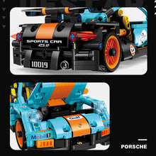 Load image into Gallery viewer, Porsche 911GT Building Blocks Set Bricks Bluetooth & Controller Double Control Model Car Gift 534 Pcs