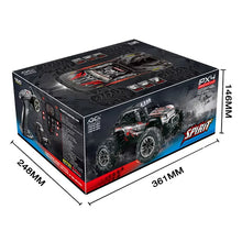 Load image into Gallery viewer, Q903 1/16 2.4G 4WD 52km/h High Speed Brushless RC Car Desert Truck Vehicle Models - Green/ Orange - GP TOYS