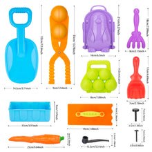 Load image into Gallery viewer, Novelty Creative DIY Beach And Snow Building Tools Toy Sets For Children To Play In Sand And Snow, Holiday Fun Toys, Boys Girls Christmas Gifts