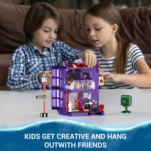 Load image into Gallery viewer, Diagon Alley- HP Knight Bus Pub Building Toy Gifts for Kids, Girls, and Boys Ages 8+ (486 Pieces), Include Magic Wands and Wizard Snowy Owl