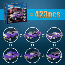 Load image into Gallery viewer, 6 In1 Speed Champions Car Building Set,Race Car Toy Model Gift for Kids, Girls, and Boys Ages 7-9 (494pcs)