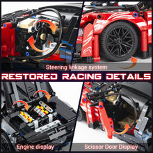 Load image into Gallery viewer, Technic Car Building Set for Kids and Adults, Collectible Model Cars Kit Speed Champion Sets for Boys,1:14 MOC Building Set Raceing Car Model.Toys for Age 8-14 Boys and Adults