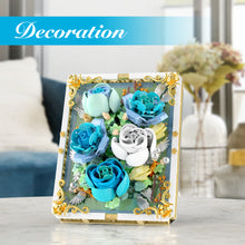 Load image into Gallery viewer, Flowers Toys Building Sets for Adults, Home Office Decor Flower Frame Art Wall Building Toys, Christmas, Mother's Day, or Valentine Gifts Idea for Adults and Kids - 651pcs