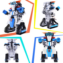 Load image into Gallery viewer, Toys Projects for Kids Age 8-12 RC Robots Activities Building Blocks Robot Kits Educational Engineering Kit DIY Robotic Toy Interlocking Gear Sets Compatible with Lego Robot Science kit