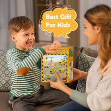 Load image into Gallery viewer, Construction Vehicles Toy Set for Kids, Crane Truck Playset with Map, Traffic Signs, Construction Workers, Engineering Trucks, Educational and Durable Toy Gift for Boys and Girls Ages 3+