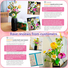 Load image into Gallery viewer, Tulip Flowers Bouquet Building Set