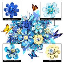 Load image into Gallery viewer, Dried Flower Building Set (971 PCS) Botanical Collection for Adults Table or Wall Decoration Home