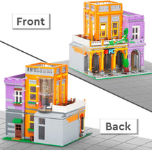 Load image into Gallery viewer, Cuban Restaurant City Architecture Mini Building Bricks Sets(2279 PCS), for Kids, Adults Challenge and Creative, Not Compatible with Lego