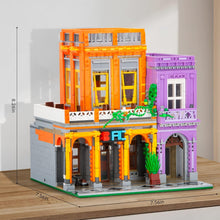 Load image into Gallery viewer, Cuban Restaurant City Architecture Mini Building Bricks Sets(2279 PCS), for Kids, Adults Challenge and Creative, Not Compatible with Lego