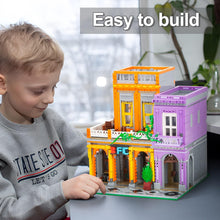 Load image into Gallery viewer, Cuban Restaurant City Architecture Mini Building Bricks Sets(2279 PCS), for Kids, Adults Challenge and Creative, Not Compatible with Lego