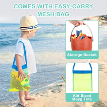 Load image into Gallery viewer, Dinosaur Beach Toys for Kids 3-5,Dinosaur Mould Set 33 PCS Sand Toys with Mesh Bag,Gifts for Boys and Girls 6-10