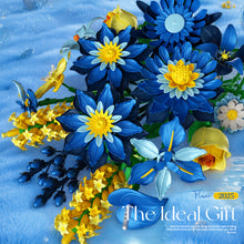 Load image into Gallery viewer, Creative DIY Building Block Flower Bouquet Set for Adults – Assembled Puzzle Model, Elegant Desktop Decor, Unique Collectible Gift for Her, Home Craft Hobby Fun