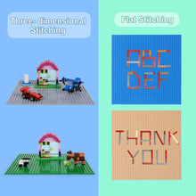 Load image into Gallery viewer, Set of 5 Building Plates for Classic Building Blocks with Stone Remover Separator Tool Plastic Base Plate 25.5 x 25.5 cm