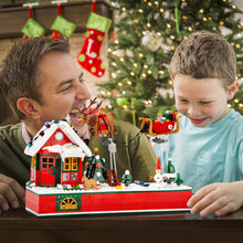 Load image into Gallery viewer, Christmas Building Sets, Santa Claus and Reindeer Christmas Décor Building Kit, Features a Christmas Tree Toy Gift Idea for Kids Boys Girls (940 PCS)