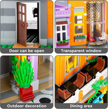 Load image into Gallery viewer, Cuban Restaurant City Architecture Mini Building Bricks Sets(2279 PCS), for Kids, Adults Challenge and Creative, Not Compatible with Lego
