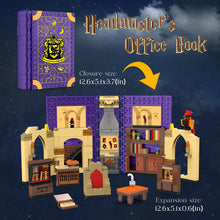 Load image into Gallery viewer, MOC Building Blocks Harry Potter Film Dumbledore Headmaster's Office Book For Canada