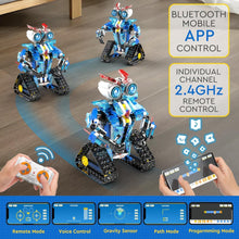 Load image into Gallery viewer, Robot Building Toys for Boys Girls 8-12-14 Year Old, STEM Project Birthday idea for Kids, RC & APP Coding Robot Building Kit (471pieces)