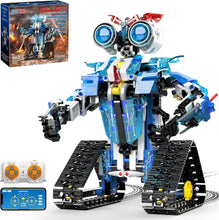 Load image into Gallery viewer, Robot Building Toys for Boys Girls 8-12-14 Year Old, STEM Project Birthday idea for Kids, RC & APP Coding Robot Building Kit (471pieces)