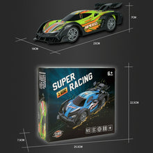 Load image into Gallery viewer, RC Drift Cars 2.4G Remote Control Car, 1:18 Scale 4WD Rechargeable High Speed Race Drifting Cars Electric Sport Racing Hobby Toy Car Cool Lights Gifts for Kids