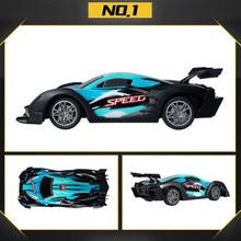 Load image into Gallery viewer, RC Drift Cars 2.4G Remote Control Car, 1:18 Scale 4WD Rechargeable High Speed Race Drifting Cars Electric Sport Racing Hobby Toy Car Cool Lights Gifts for Kids