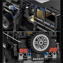 Load image into Gallery viewer, Benz Brabus Building Blocks Set Bricks Bluetooth &amp; Controller Double Control Model Car Gift 524 Pcs
