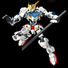 Load image into Gallery viewer, Transforming MECHA White Building Blocks Set Two Forms Building Deformation