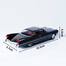Load image into Gallery viewer, 1:32 Scale Cadillac Alloy Car Model – Pull Back Toy with Doors Open, Lights & Sound, Gift Box Package, 4 Colors (Black/Red/Blue/Pink), Great for Collectors