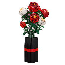 Load image into Gallery viewer, EDUCIRO Flowers Bouquet Building Decoration Set (818 PCS), Christmas, Mother's Day, or Valentine's Gifts Ideal for Women Girls Boys, Roses Toy Building Set with Vase