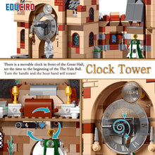 Load image into Gallery viewer, Harry Potter Clock Tower and Great Hall Castle Dumbledore Office 871Pcs
