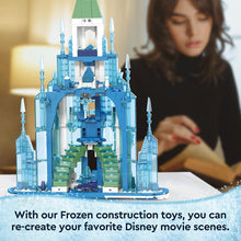 Load image into Gallery viewer, EDUCIRO Friends Frozen Ice Castle Building Girls Toys (671 Pieces)