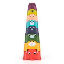Load image into Gallery viewer, Animal Stacking Cups - GP TOYS