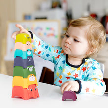 Load image into Gallery viewer, Animal Stacking Cups - GP TOYS