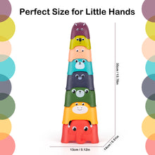 Load image into Gallery viewer, Animal Stacking Cups - GP TOYS