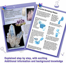 Load image into Gallery viewer, Crystal Growing Kit, Grow 6 Vibrant Crystals - GP TOYS