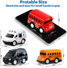 Load image into Gallery viewer, Pull Back Vehicles, 4 Pack