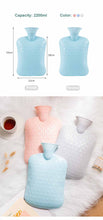 Load image into Gallery viewer, Hot Water Bottle with Fabric Cover