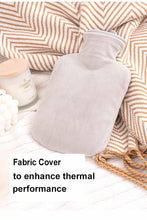 Load image into Gallery viewer, Hot Water Bottle with Fabric Cover