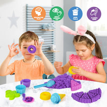 Load image into Gallery viewer, Kinetic Sensory Sand with Beach Toys - GP TOYS