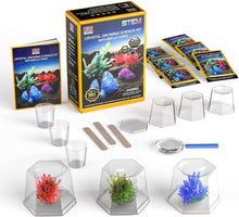 Load image into Gallery viewer, Crystal Growing Kit, Grow 3 Vibrant Crystals - GP TOYS