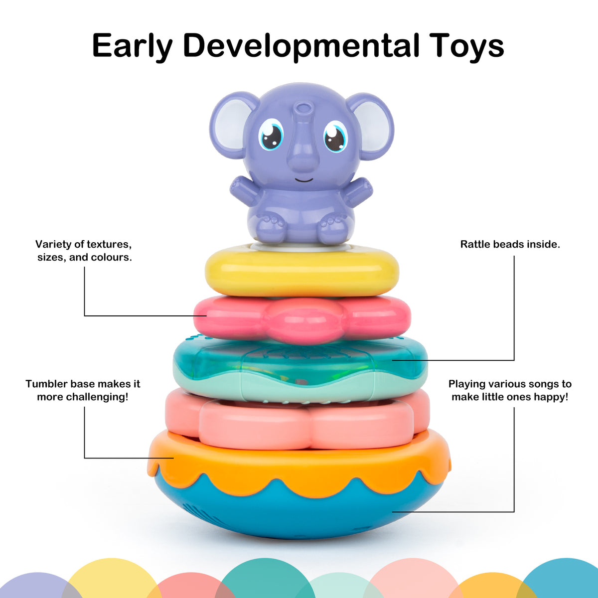 Sorting & stacking toys top