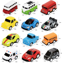 Load image into Gallery viewer, Pull Back Cars with Play Mat, 12 Pack - GP TOYS