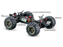 Load image into Gallery viewer, Q903 1/16 2.4G 4WD 52km/h High Speed Brushless RC Car Desert Truck Vehicle Models - Green/ Orange - GP TOYS

