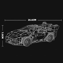 Load image into Gallery viewer, Lamborghini Veneno Building Blocks Set Bricks Model Car Gift 705Pcs
