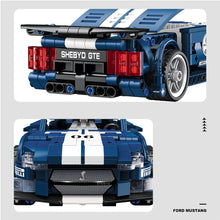Load image into Gallery viewer, Ford Wild Horse Shelby Building Blocks Set Bluetooth &amp; Controller Double Control Model Car Gift  534 Pcs

