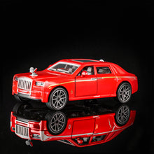 Load image into Gallery viewer, 1:32 Scale 1-Piece Large Capacity Detailed Diecast Alloy Retro Rolls-Royce Shape Metal Car Model with Openable Doors, Simulation Toy for Collectors, Room, Office, Car Exhibition, Gift for Birthday &amp; Christmas
