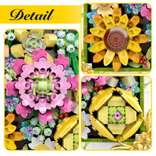 Load image into Gallery viewer, Flowers Frame Toys Building Sets, Gift for Her or Him for Valentines Day Gift, Mother&#39;s Day, Birthday, Christmas, Botanical Collection Home Décor - 492PCS
